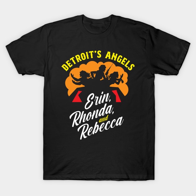 Detroit Angels T-Shirt by MindsparkCreative